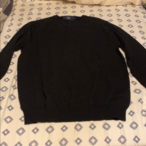 Jcrew factory merino wool large black sweater